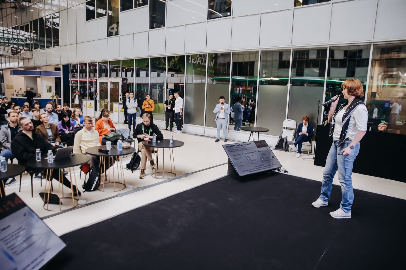 Выступление в экспо-зоне Startup Village 2026